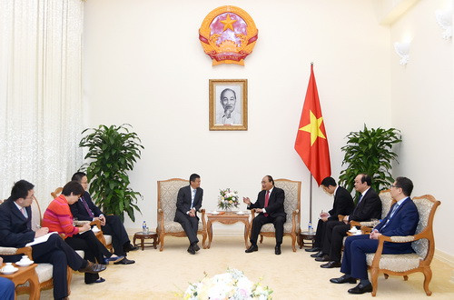 Toàn cảnh buổi tiếp