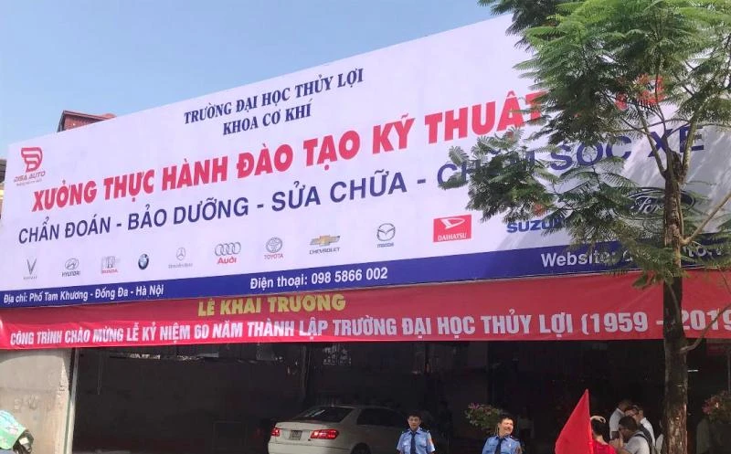 Xưởng thực hành.