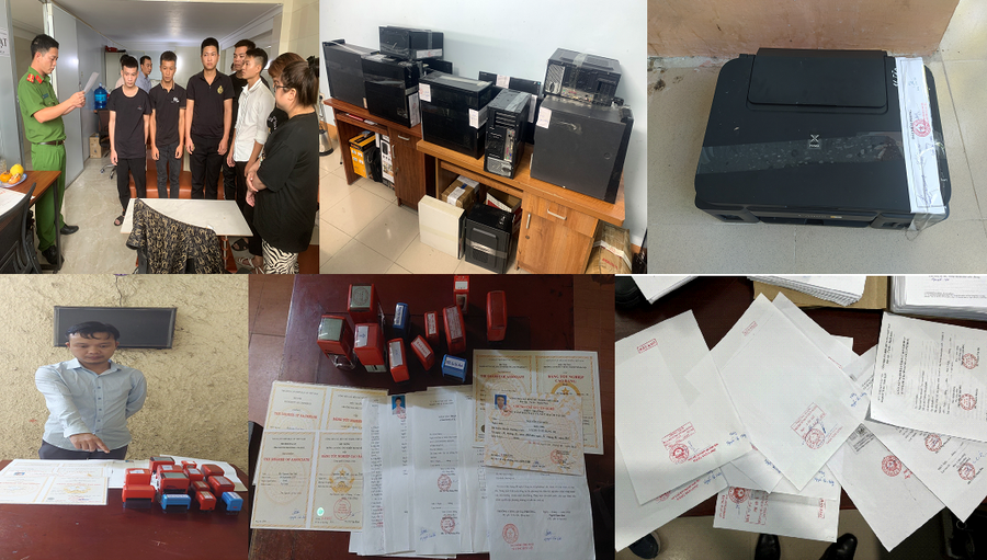 Tang vật của vụ án bị cơ quan chức năng thu giữ. Tang vật của vụ án bị cơ quan chức năng thu giữ.