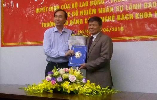 Trường Cao đẳng Công nghệ Bách khoa Hà Nội bổ nhiệm nhân sự chủ chốt ảnh 2