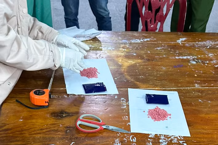 Tang vật bị công an thu giữ.