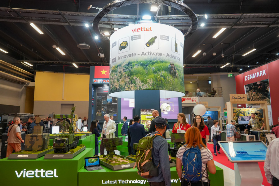 Gian trưng bày của Viettel tại sự kiện. Gian trưng bày của Viettel tại sự kiện.