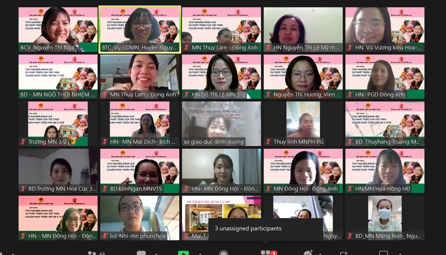 Thực hiện khảo sát đánh giá online với giáo viên và phụ huynh. Thực hiện khảo sát đánh giá online với giáo viên và phụ huynh.