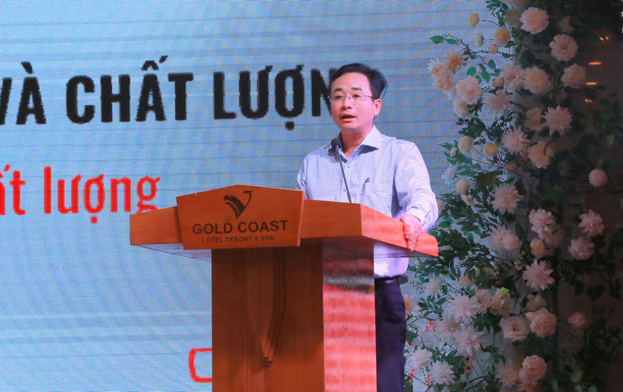 Ông Đặng Ngọc Tuấn - Giám đốc Sở GD&ĐT Quảng Bình đánh giá những hiệu quả tích cực từ việc xây dựng mô hình. Ông Đặng Ngọc Tuấn - Giám đốc Sở GD&ĐT Quảng Bình đánh giá những hiệu quả tích cực từ việc xây dựng mô hình.