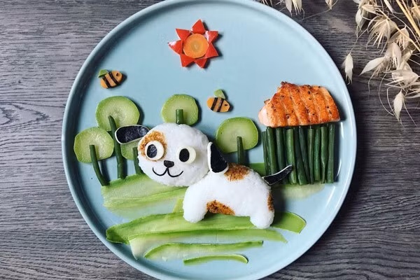 Món ăn đẹp mắt sẽ kích thích trẻ ăn hơn