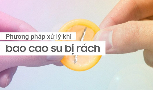 Bao cao su bị rách có thể khiến mang thai ngoài ý muốn và lây bệnh