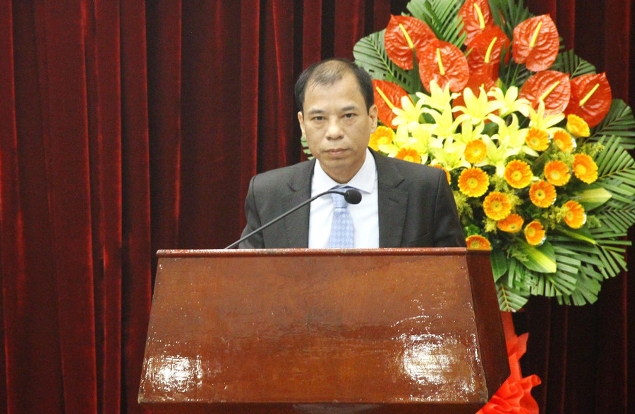 PGS.TS Nguyễn Văn Trào phát biểu tại hội thảo. PGS.TS Nguyễn Văn Trào phát biểu tại hội thảo.