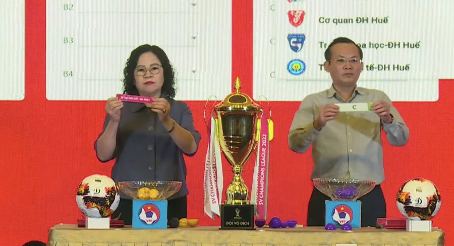 Bốc thăm các đội thi đấu tại SV Champions League.