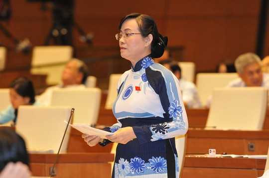 Đại biểu Nguyễn Thị Quyết Tâm. Ảnh: Quochoi.vn