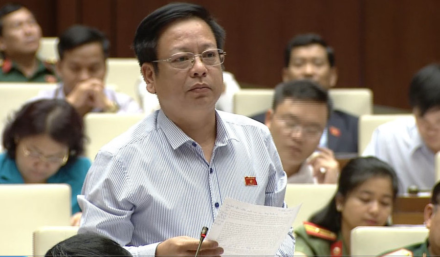 Đại biểu Nguyễn Trường Giang – đoàn Đắc Nông