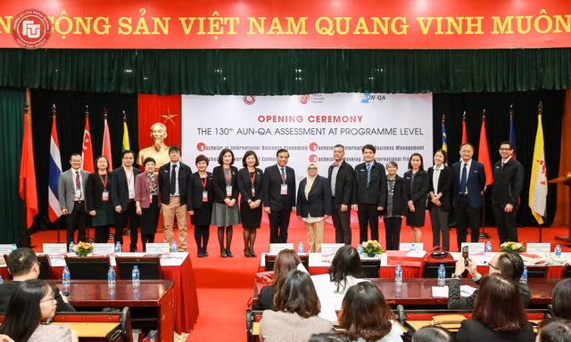AUN kiểm định chất lượng 4 chương trình chất lượng cao tại Trường ĐH Ngoại thương