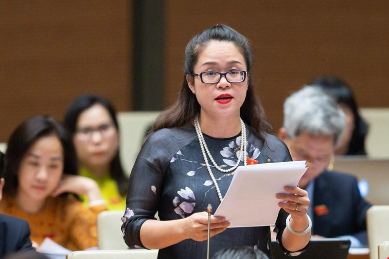 Đại biểu Dương Minh Ánh phát biểu thảo luận tại Quốc hội. Đại biểu Dương Minh Ánh phát biểu thảo luận tại Quốc hội.