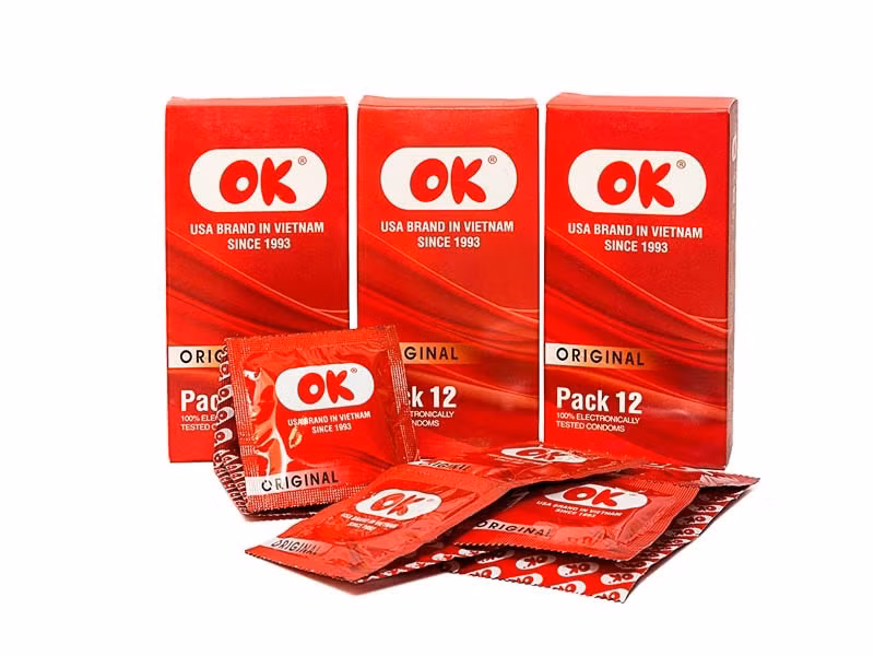Bao cao su Ok là dòng bao cao su truyền thống lâu năm ở Việt Nam
