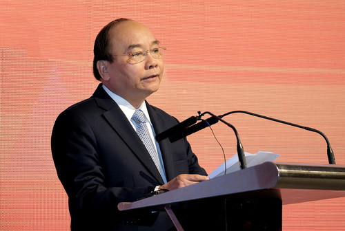 Thủ tướng Nguyễn Xuân Phúc phát biểu tại Diễn đàn Thủ tướng Nguyễn Xuân Phúc phát biểu tại Diễn đàn