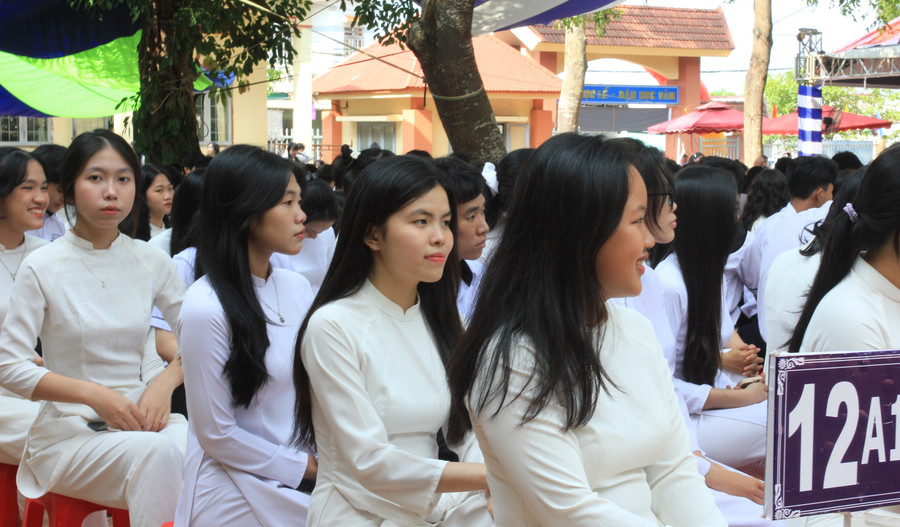 Học sinh Trường THPT Cư M'gar ngày nay. (Ảnh: TT)