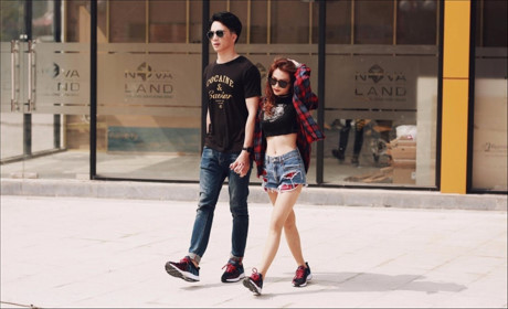 Mix đồ đôi đẹp như sao để Mix do doi dep nhu sao de