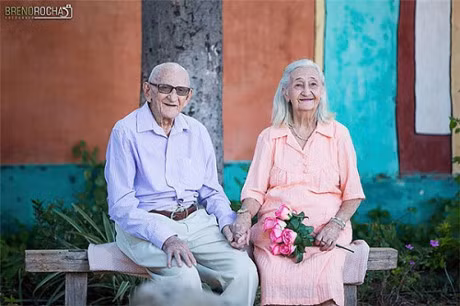 Ngam bo anh dep ve tinh yeu cua cap ong cu ba lao - Anh 9