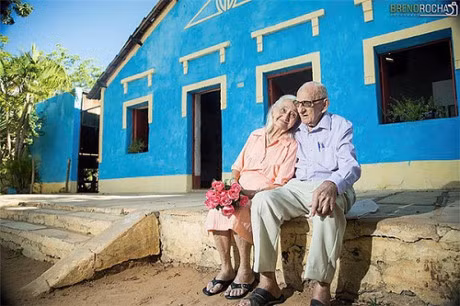 Ngam bo anh dep ve tinh yeu cua cap ong cu ba lao - Anh 2