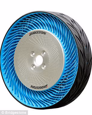 Ve dep hoan hao cua banh xe khong bom hoi den tu Nhat Ban - Anh 2