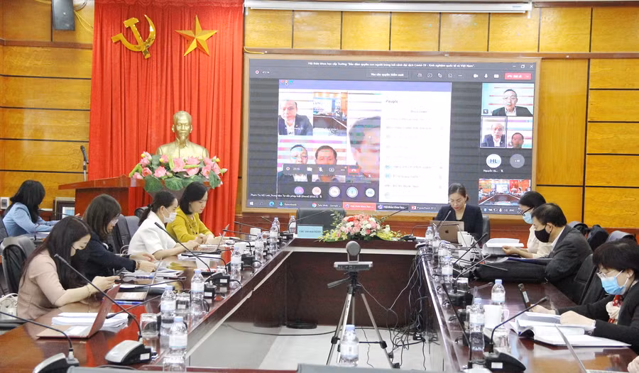 Toàn cảnh hội thảo