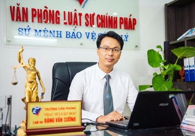 Luật sư Đặng Văn Cường.