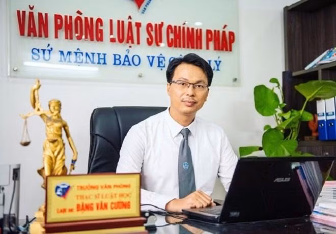Luật sư Đặng Văn Cường.