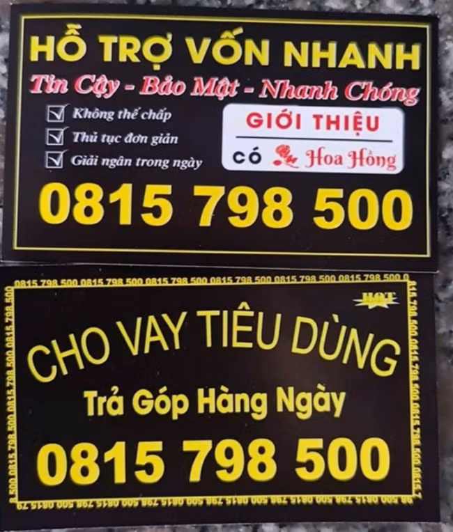 Bắt nữ nghi phạm cho vay "cắt cổ", lãi suất hơn 500%/năm