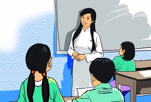 Bài học về 5 phút của cô