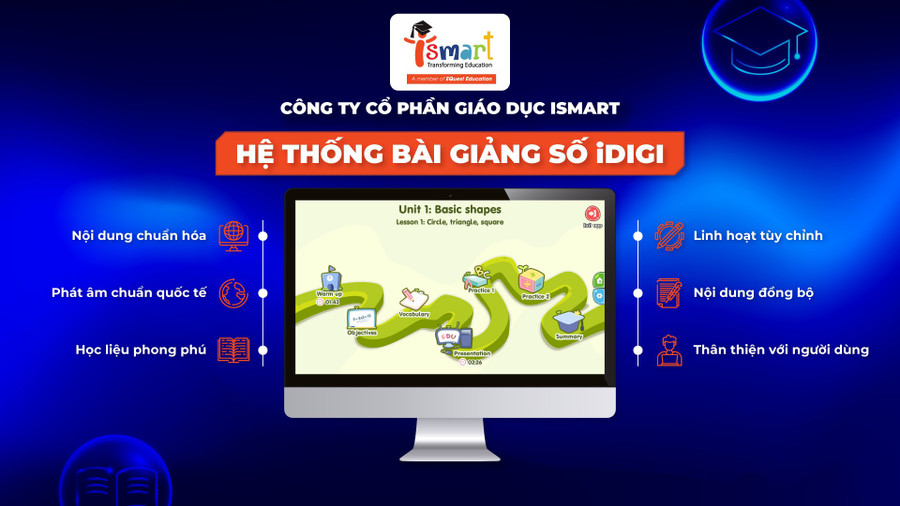 Bài giảng số iDIGI giúp nâng cao chất lượng giảng dạy, tối ưu hiệu quả học tập. (Ảnh: PN) Bài giảng số iDIGI giúp nâng cao chất lượng giảng dạy, tối ưu hiệu quả học tập. (Ảnh: PN)