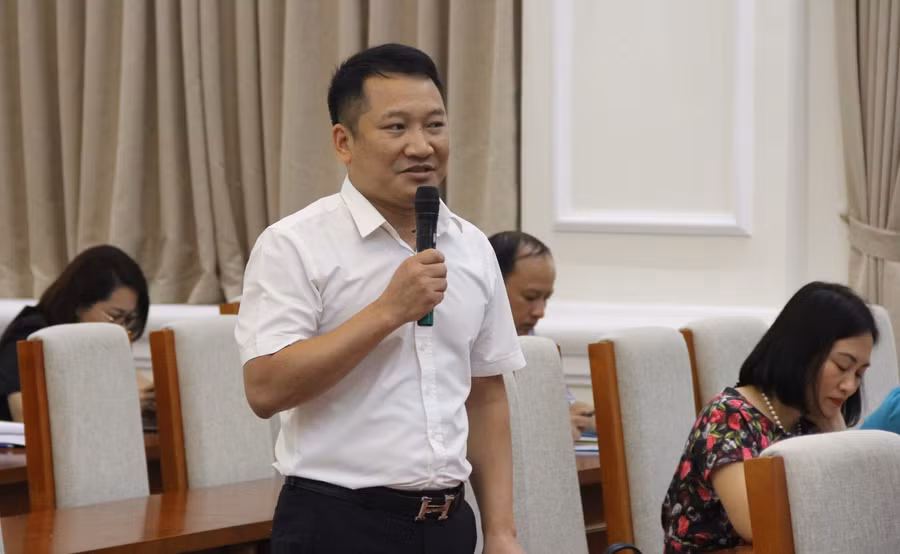 Hội nghị nhận được nhiều ý kiến góp ý của đại diện các Công đoàn trực thuộc.