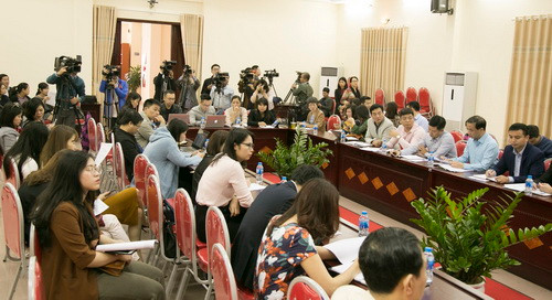 Toàn cảnh buổi họp báo Toàn cảnh buổi họp báo