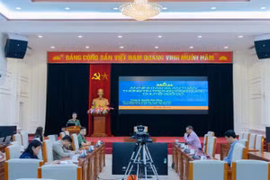 Quang cảnh hội nghị.