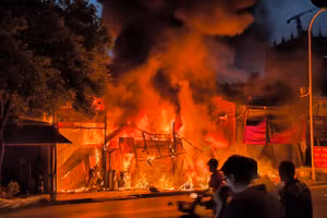 Cháy lớn tại Thanh Trì, 3 mẹ con tử vong