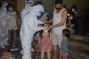 Trong đợt dịch mới ở Hà Nam, có nhiều trường hợp là học sinh các trường mầm non, tiểu học, THCS. Ảnh: CDC Hà Nam.