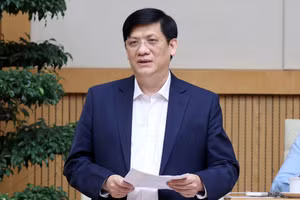 Bộ trưởng Y tế Nguyễn Thanh Long. Ảnh: VGP/Quang Hiếu.