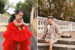 Bé gái 3 tuổi được mẹ chi hơn 600 triệu mua 400 bộ đồ hiệu