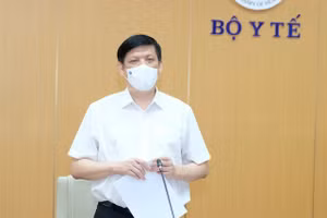 Bộ trưởng Bộ Y tế Nguyễn Thanh Long. Ảnh: Võ Thu.