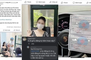 Cô gái trẻ lên mạng xã hội khoe được tiêm vắc xin "xịn" mà không cần đăng ký. Ảnh chụp màn hình FB.