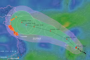 Ảnh: Tổng cục phòng chống thiên tai.