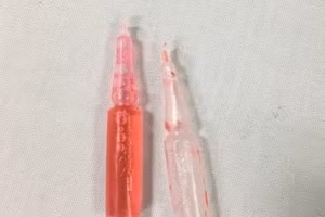 Loại thuốc diệt chuột 2 cháu bé đã uống. Ảnh: SGGP.