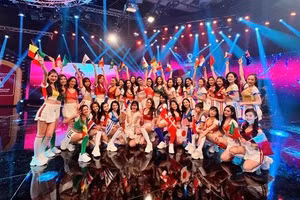 Các cô gái đại diện cho cổ động viên của 32 quốc gia tham dự World Cup giúp gia tăng sức nóng của mùa World Cup 2022. Ảnh: Bình luận FIFA World Cup 2022.