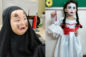 Chết cười những màn hóa trang Halloween "bá đạo"