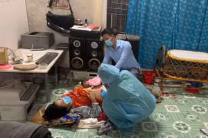 Hai mẹ con sản phụ vượt cạn an toàn. Nguồn: TPO.