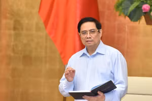 Thủ tướng Phạm Minh Chính. Ảnh: VGP/Nhật Bắc.
