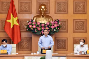 Thủ tướng phát biểu tại Hội nghị. Nguồn: VGP.