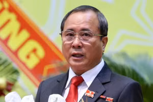 Bí thư Bình Dương Trần Văn Nam. Ảnh: Y Kiện.