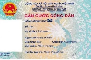 Bộ công an chính thức công bố mẫu thẻ căn cước công dân gắn chip