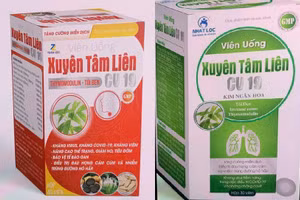 Xuất hiện sản phẩm Xuyên tâm liên giả hỗ trợ điều trị Covid-19