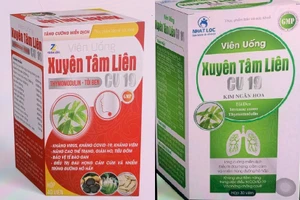 Xuất hiện sản phẩm Xuyên tâm liên giả hỗ trợ điều trị Covid-19