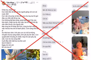 Thông tin bác sĩ “nhường máy thở của người thân để cứu sản phụ song thai” là hư cấu